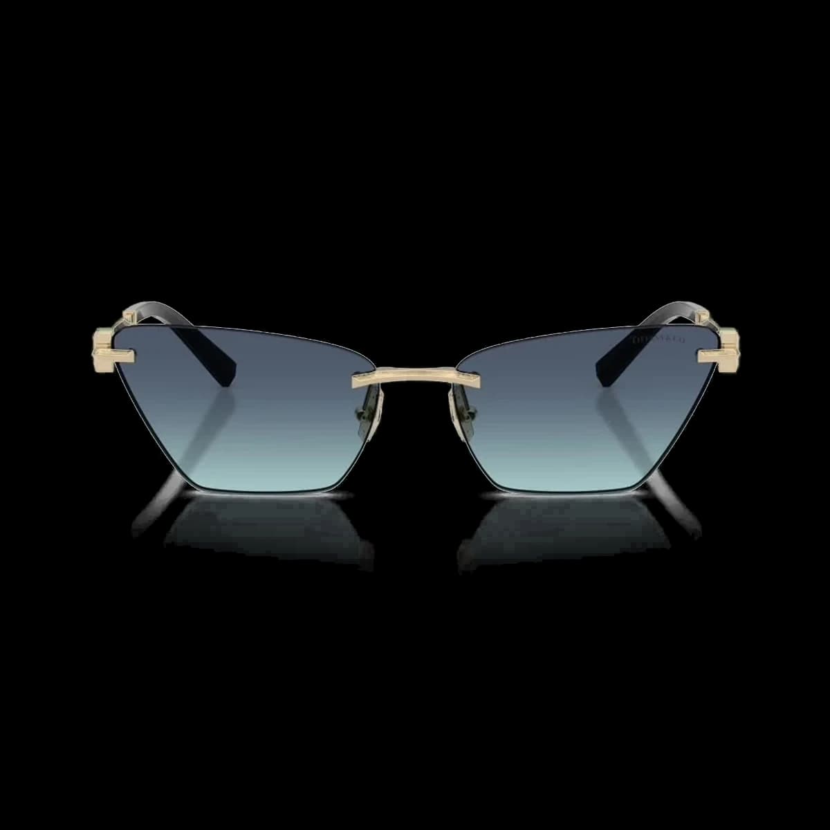 Syze dielli Tiffany & Co. cat-eye me lente blu bruz